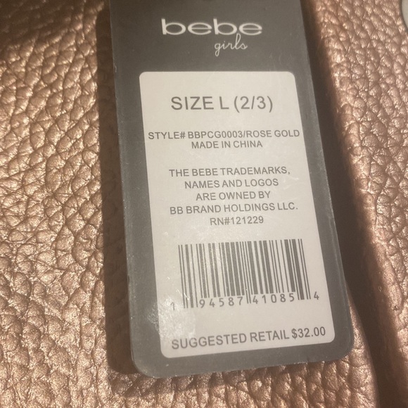 NWT bebe bling crystal slides - Picture 5 of 7